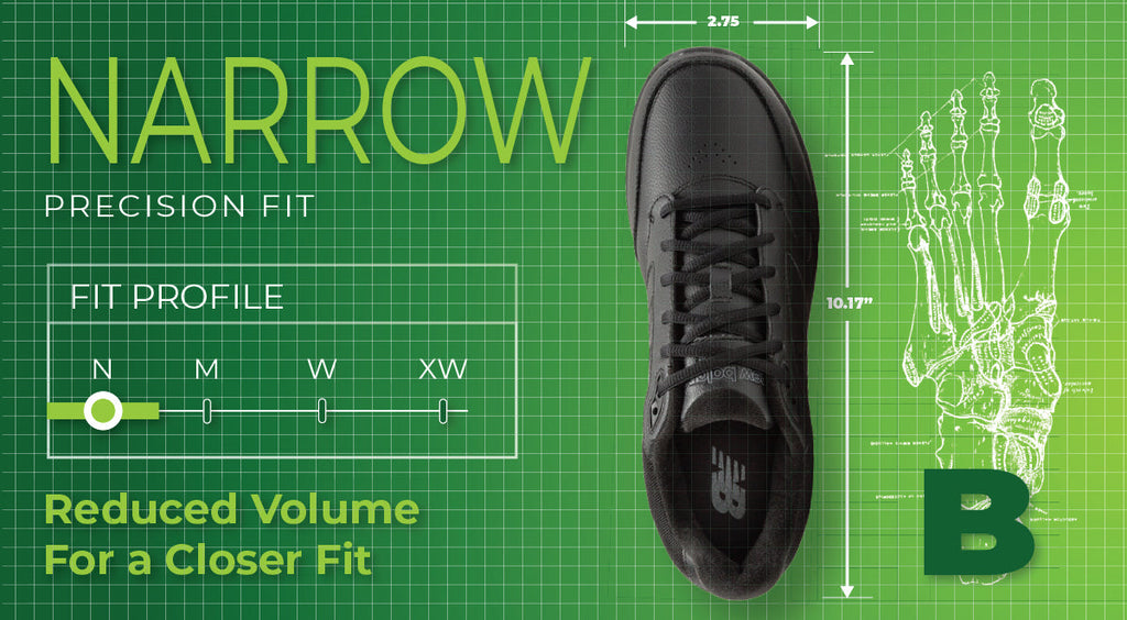 Narrow Width Shoes (B) | Hard-to-Find Comfort Fits | Lucky Shoes