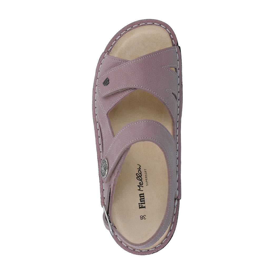 Womens Finn Comfort Barbuda in Rose Streetnubuk