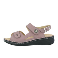 Womens Finn Comfort Barbuda in Rose Streetnubuk