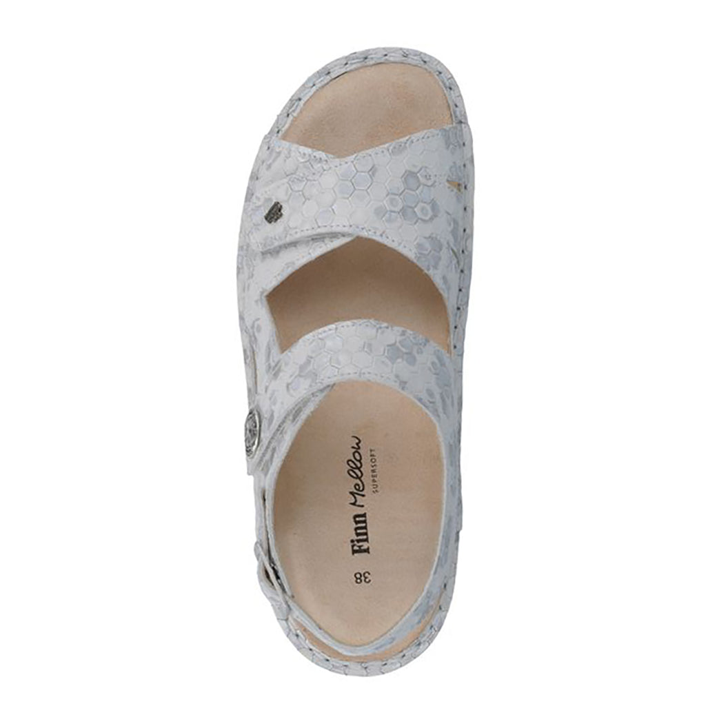 Womens Finn Comfort Barbuda in Bianco Esandra