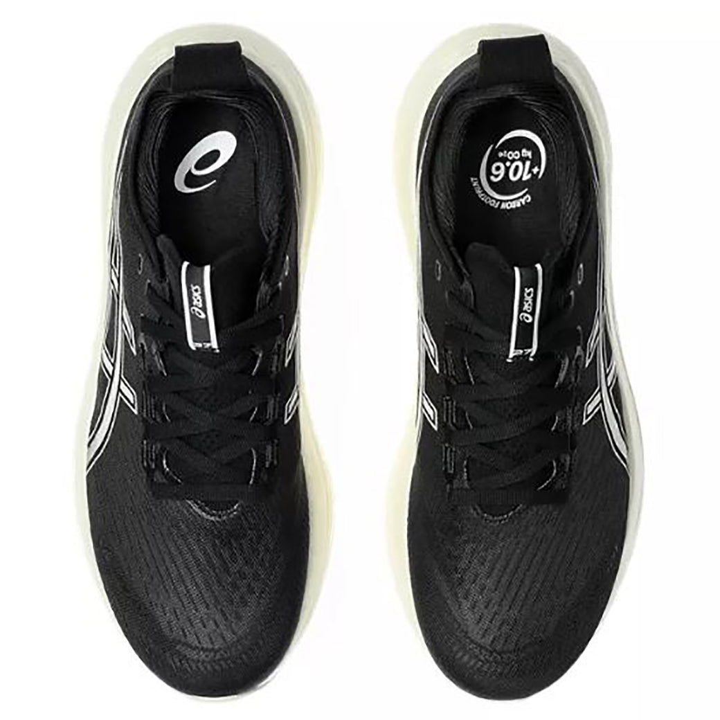 Mens Asics Gel-Nimbus 27 Extra Wide in Black/Lake Grey – Lucky Shoes