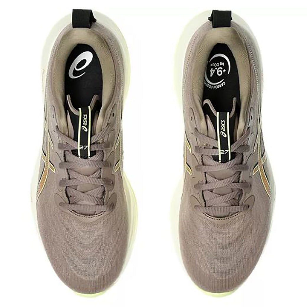 Mens Asics Gel-Cumulus 27 in Taupe Grey/Black – Lucky Shoes