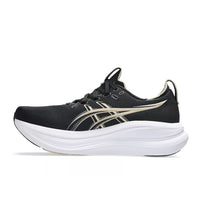 Mens Asics Gel-Nimbus 28 in Black/Feather Grey