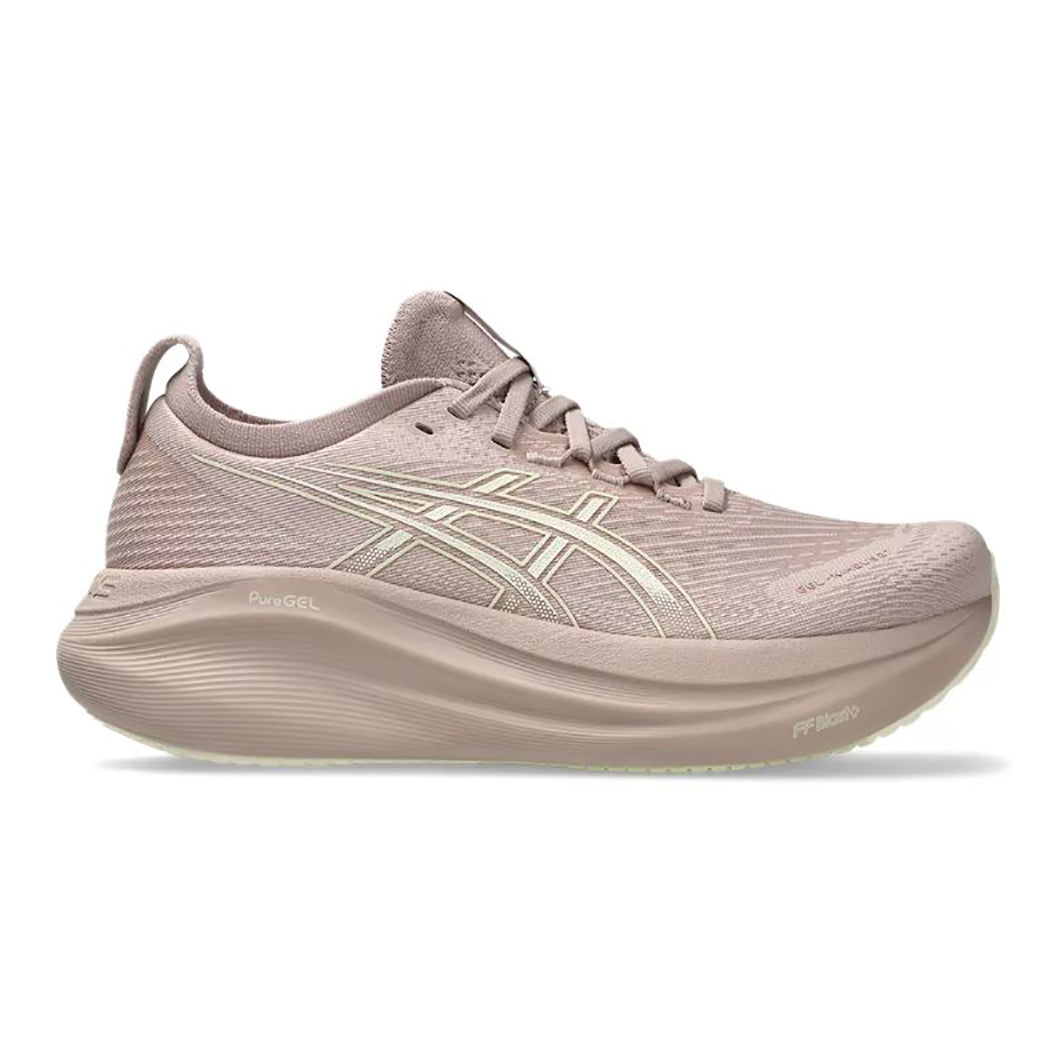 Womens Asics Gel-Nimbus 27 in Fawn/Birch – Lucky Shoes