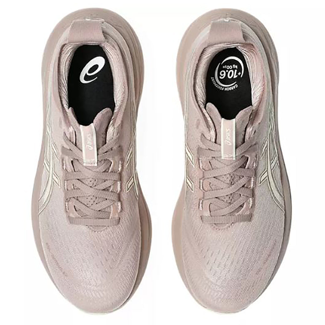 Womens Asics Gel-Nimbus 27 in Fawn/Birch – Lucky Shoes