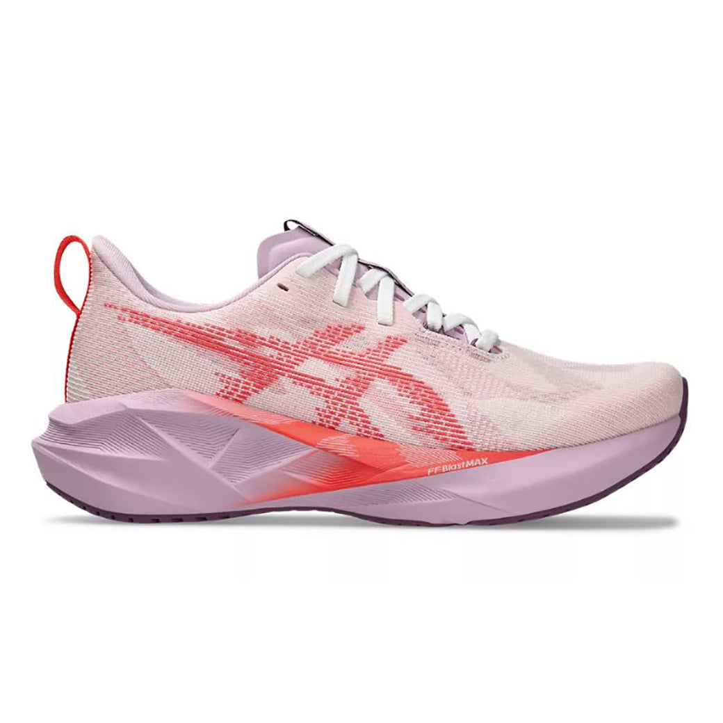 Womens Asics Novablast 5 in White/Coral Reef – Lucky Shoes