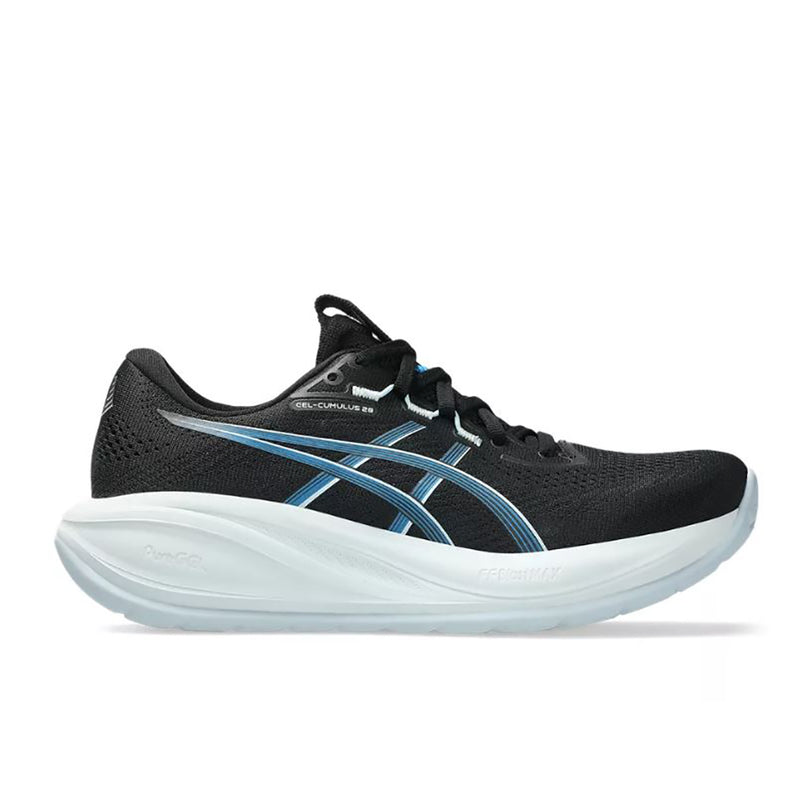 Asics Gel-Cumulus 28 Wide Black/Aegan Blue