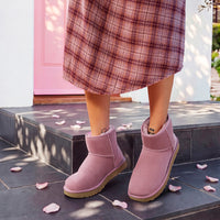 Womens UGG Classic Mini II in Dusty Orchid
