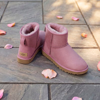 Womens UGG Classic Mini II in Dusty Orchid