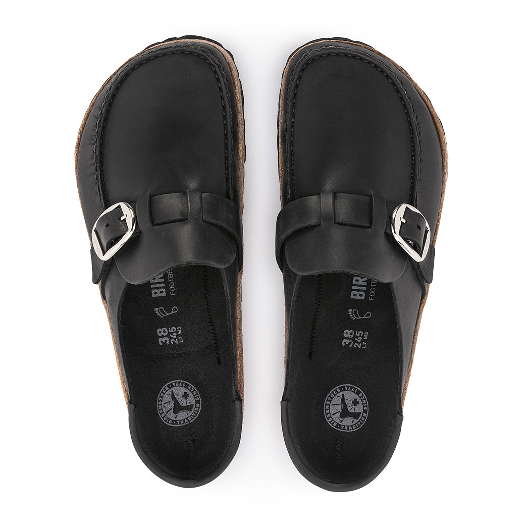 Birkenstock Buckley Oiled Leather Black
