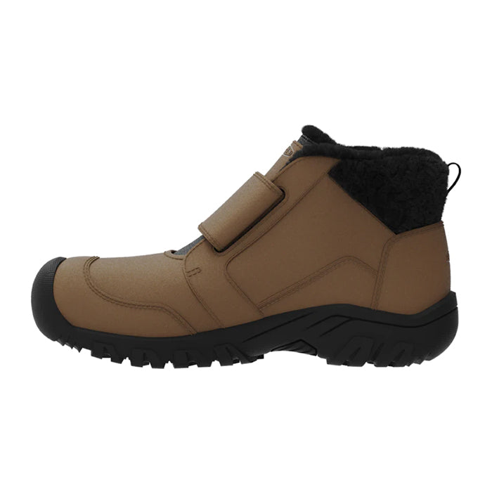 Little Boy Keen Kootenay IV Mid WP in Toasted Coconut Vapor Lucky Shoes