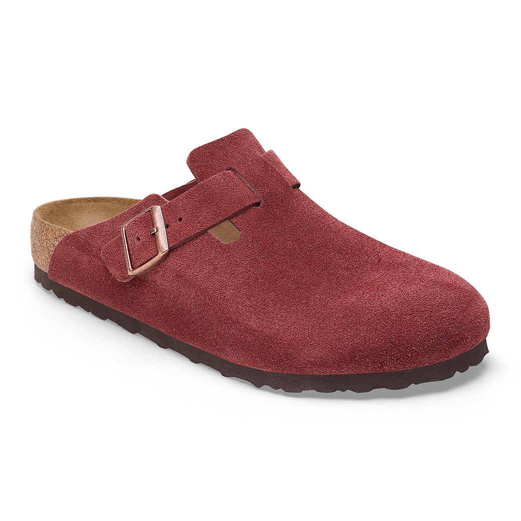 Womens Birkenstock Boston Narrow in Zinfandel – Lucky Shoes