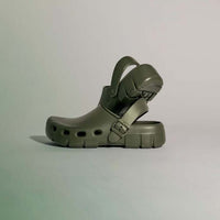 Mens Birkenstock Birki Flow in Khaki