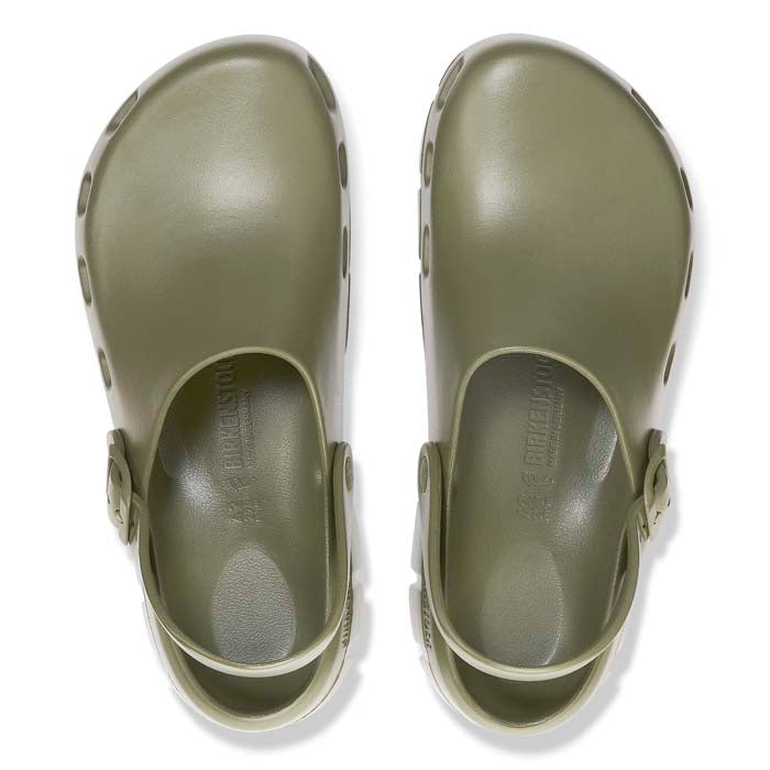Mens Birkenstock Birki Flow in Khaki