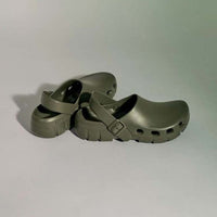 Mens Birkenstock Birki Flow in Khaki