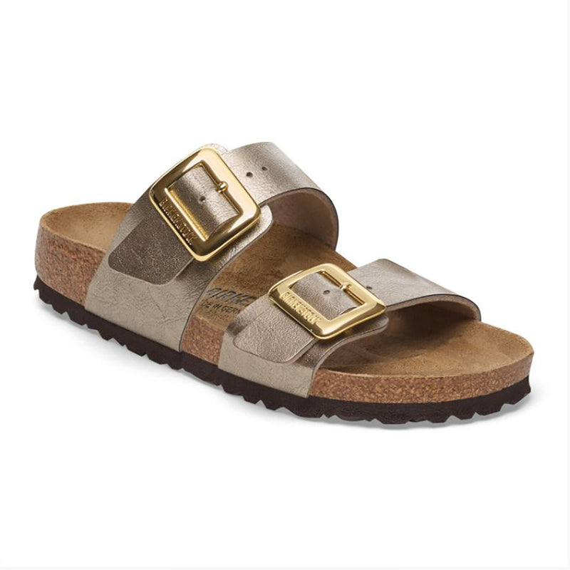 Birkenstock Sydney Luxe Buckle Narrow Graceful Taupe