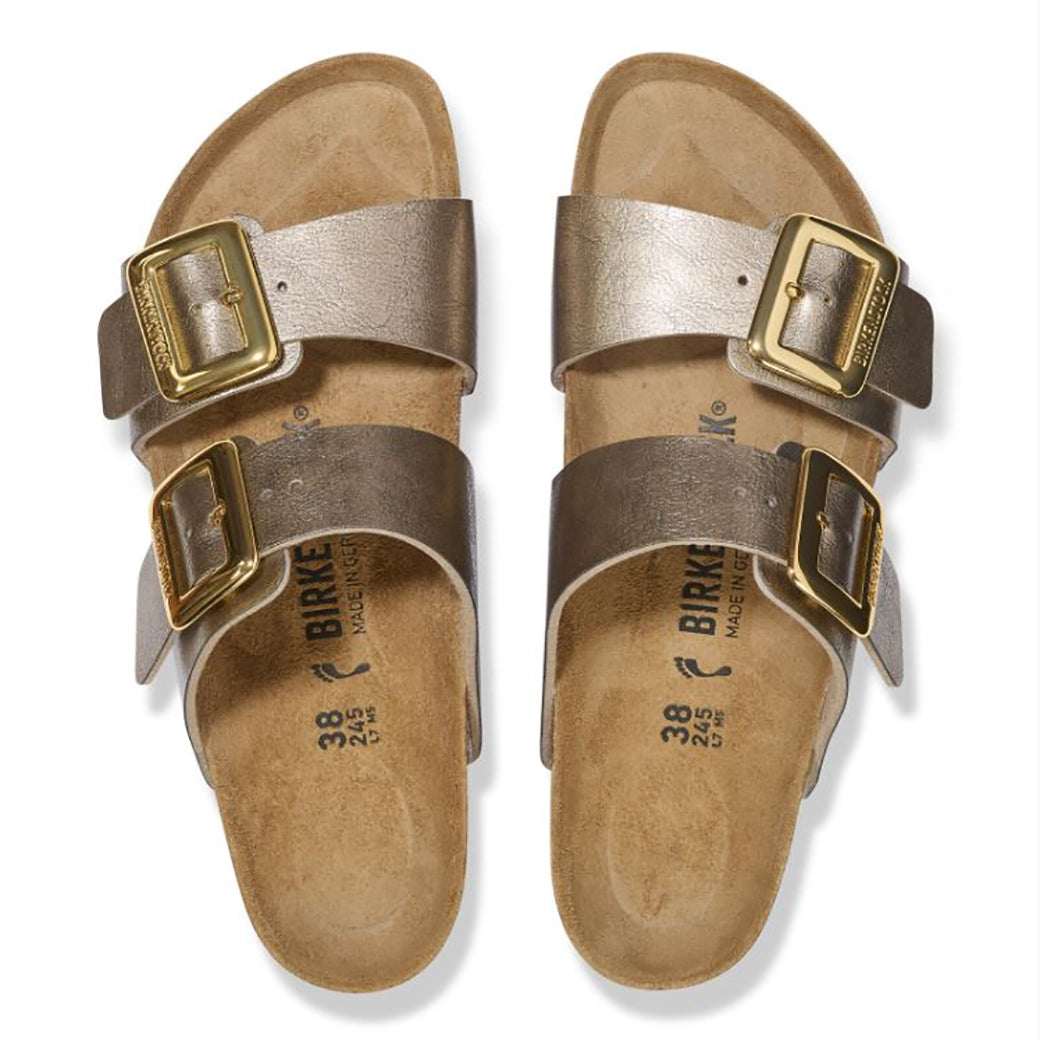 Birkenstock Sydney Luxe Buckle Narrow Graceful Taupe
