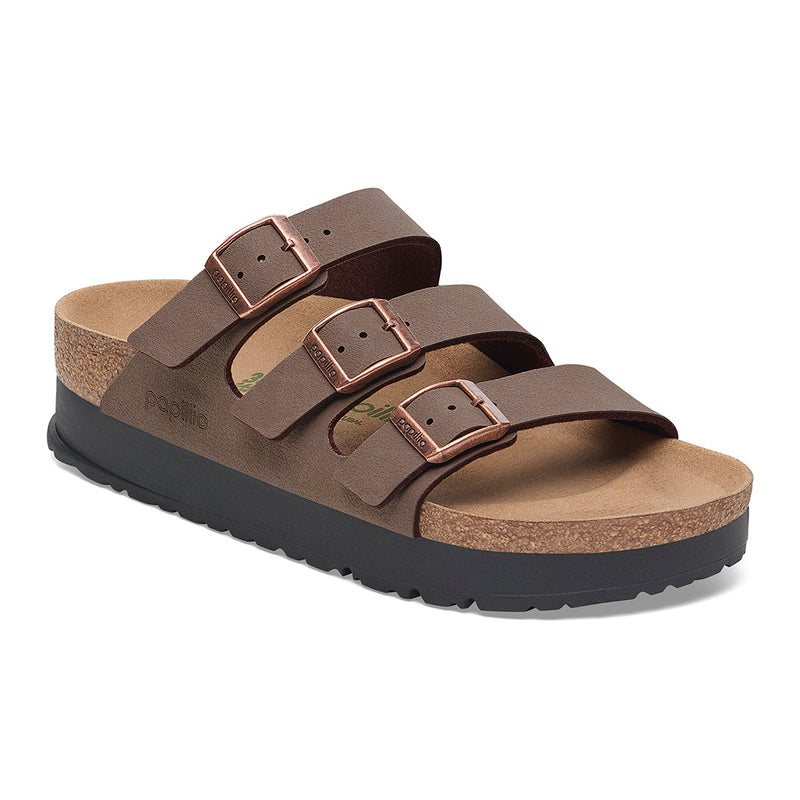 Birkenstock Florida III Flex Platform Vegan Narrow Mocha
