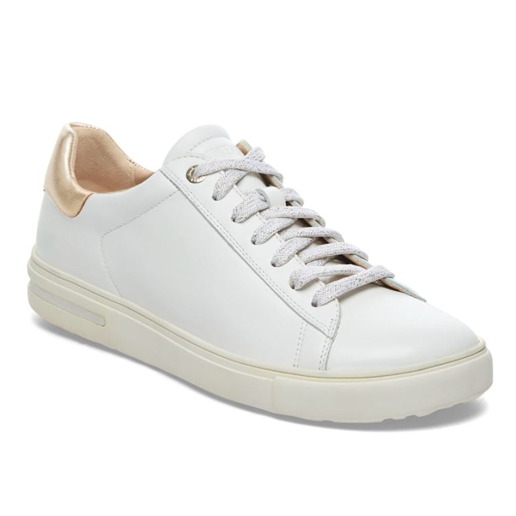 Birkenstock-Bend Leather Narrow-White – Lucky Shoes