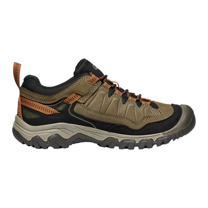 Mens Keen Targhee IV WP Wide in Sea Turtle/Roasted Pecan – Lucky Shoes