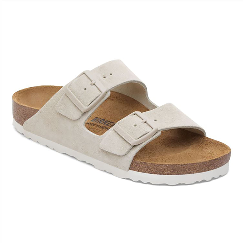 Birkenstock Arizona Suede Narrow Oyster
