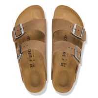 Birkenstock Arizona Suede Narrow Dark Tea