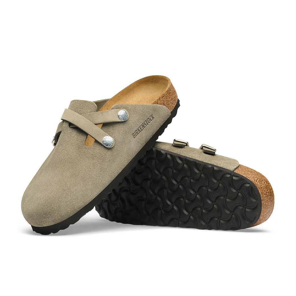 Birkenstock Blair Suede Narrow Taupe