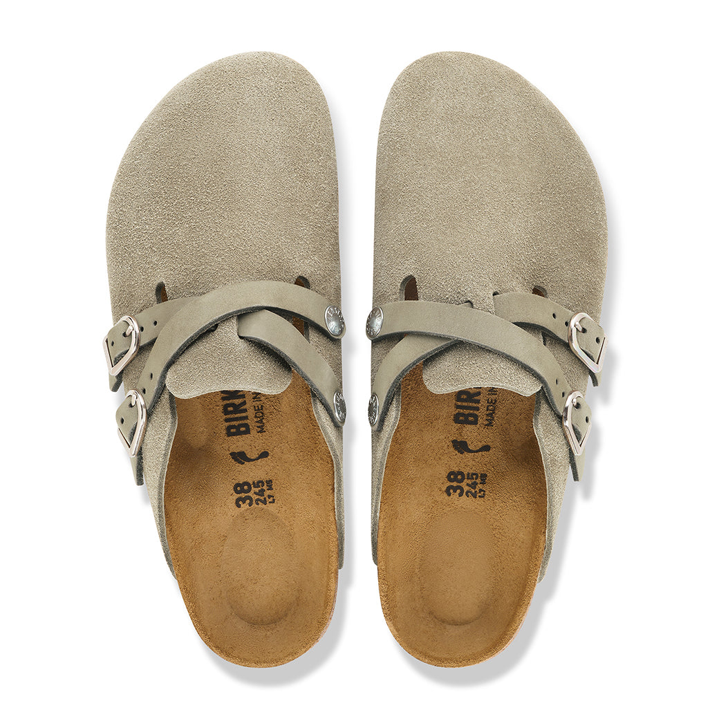 Birkenstock Blair Suede Narrow Taupe