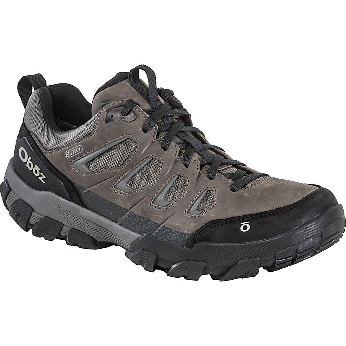 Men's Oboz Sawtooth X Low B-Dry in Charcoal