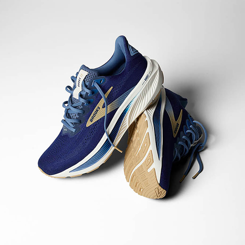 Mens Brooks Running Ghost 17 in Beacon Blue/Moonlight/Starfish