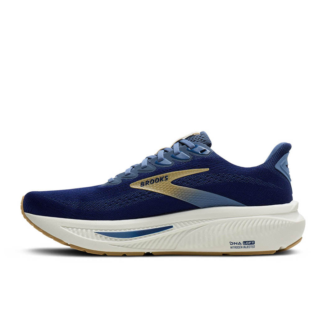 Mens Brooks Running Ghost 17 in Beacon Blue/Moonlight/Starfish