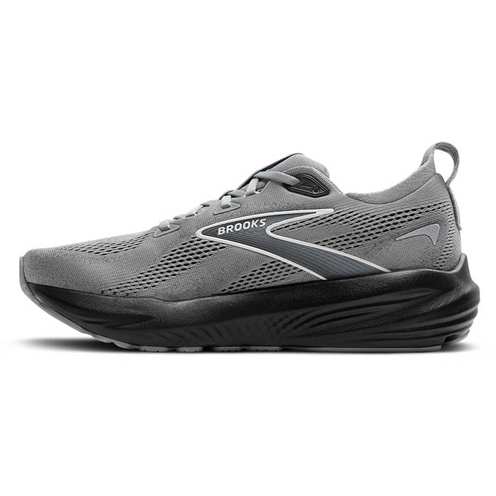 Mens Brooks Running Glycerin 22 in Primer Gray/Ebony/Bluewash