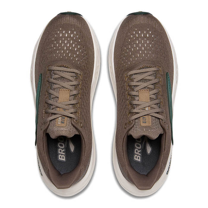 Mens Brooks Running Glycerin Max in Falcon/Green/London Fog