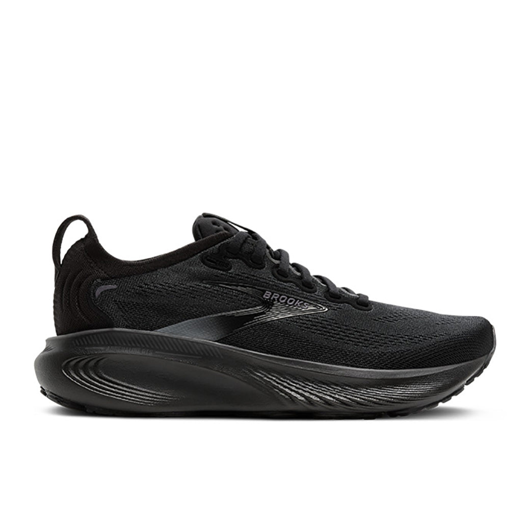 Mens Brooks Running Adrenaline GTS 25 in Black/Black/Ebony