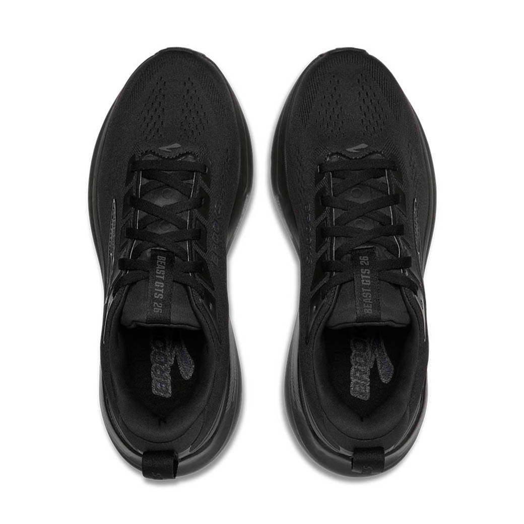 Brooks Running Beast GTS 26 Black/Black/Grey