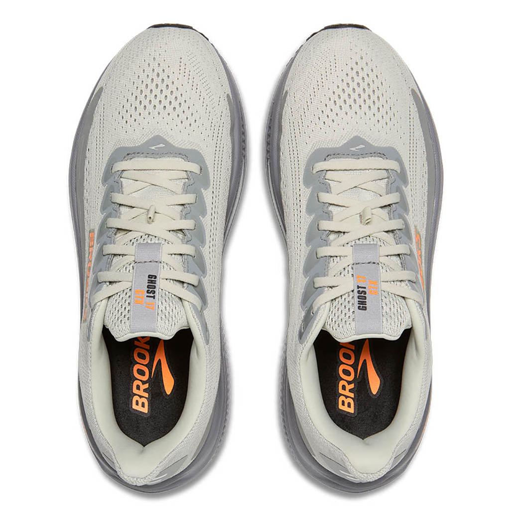 Brooks Running Ghost 17 GTX Smoke/Primer Grey/ Orange