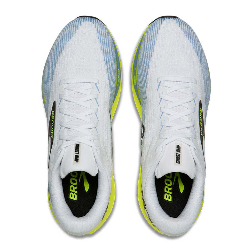 Brooks Running Ghost Amp White/Blue/Nightlife