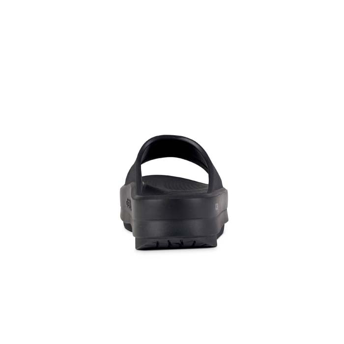 Womens Oofos Oomega Ooahh in Black – Lucky Shoes