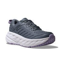 Womens Hoka Bondi SR (Slip Resistant) in Faded Navy/Berry Patch