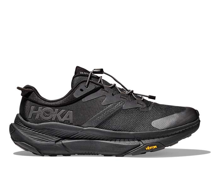 Mens Hoka Transport Wide in Black/Black – Lucky Shoes