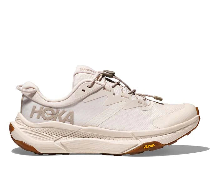 Womens Hoka Transport Wide in Eggnog