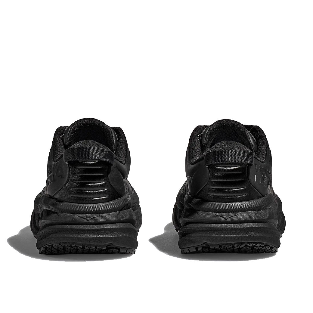 Hoka Bondi SR (Slip Resistant) Wide Black/Black