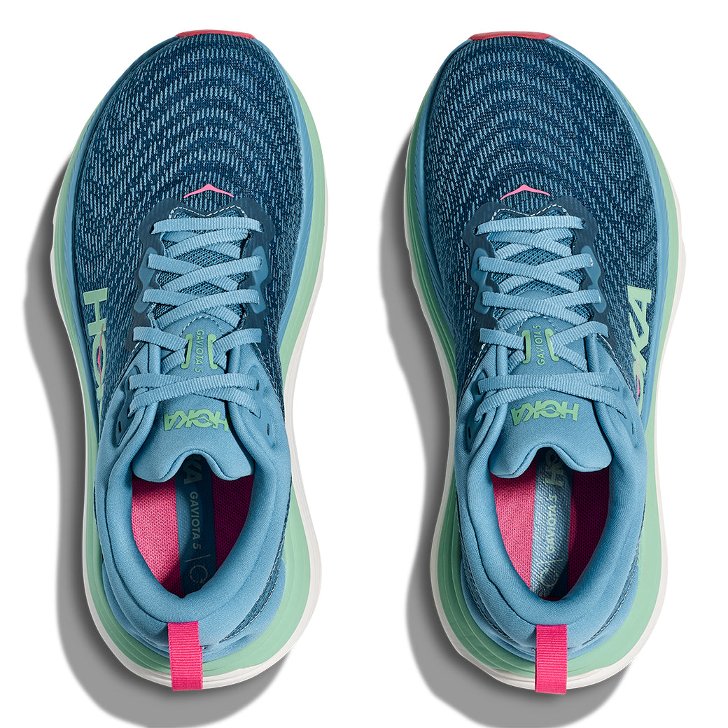 Hoka Gaviota 5 Wide Alpine Blue/Jadeite