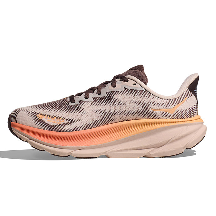 Womens Hoka Clifton 9 GTX in Cosmic Pearl/Smoky Quartz – Lucky Shoes