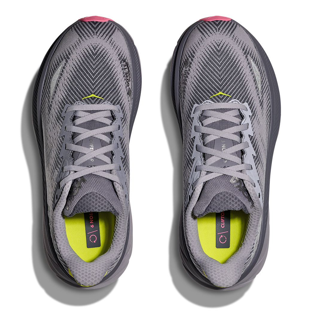 Hoka Clifton 9 GTX Grey Skies/ Foggy Grey