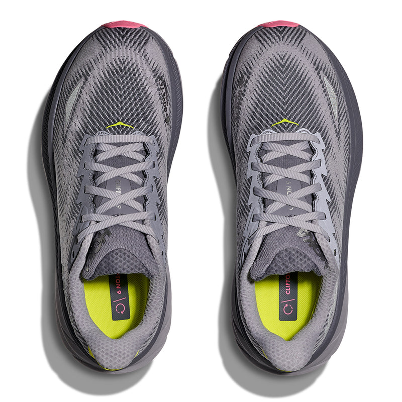 Hoka Clifton 9 GTX Grey Skies/ Foggy Grey