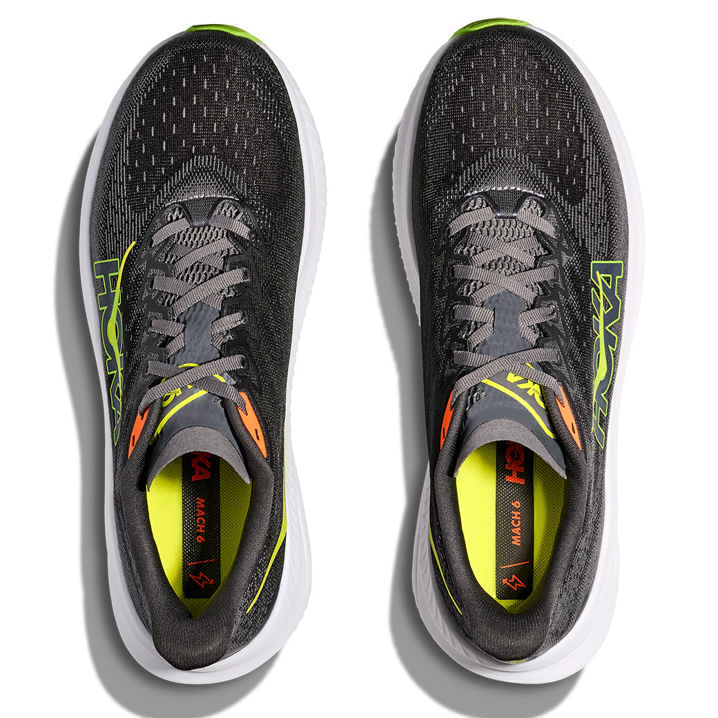 Hoka Mach 6 Gravel/ Asphalt Grey