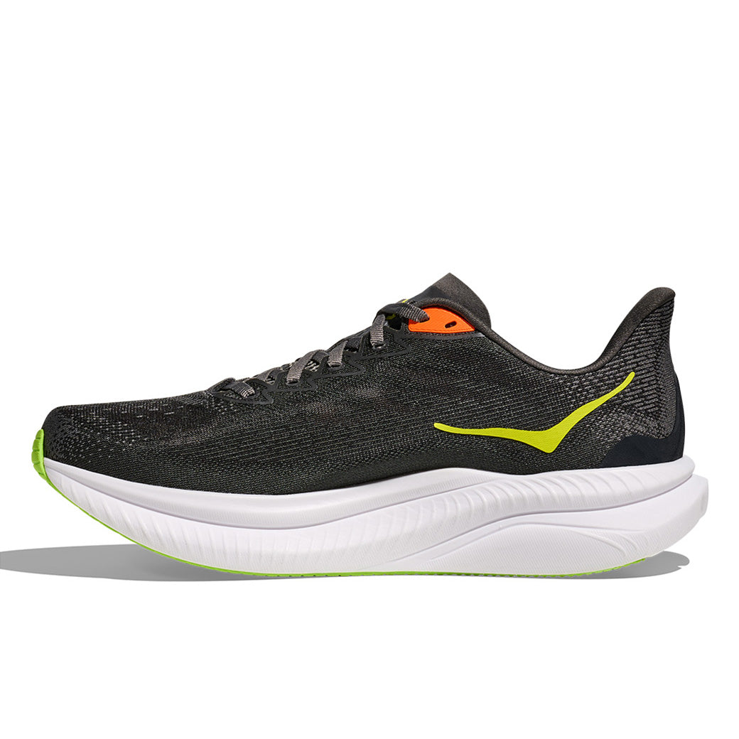 Mens Hoka Mach 6 in Gravel/ Asphalt Grey – Lucky Shoes