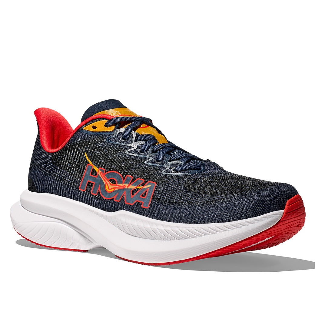 Mens Hoka Mach 6 in Varsity Navy/Nautical Dusk – Lucky Shoes