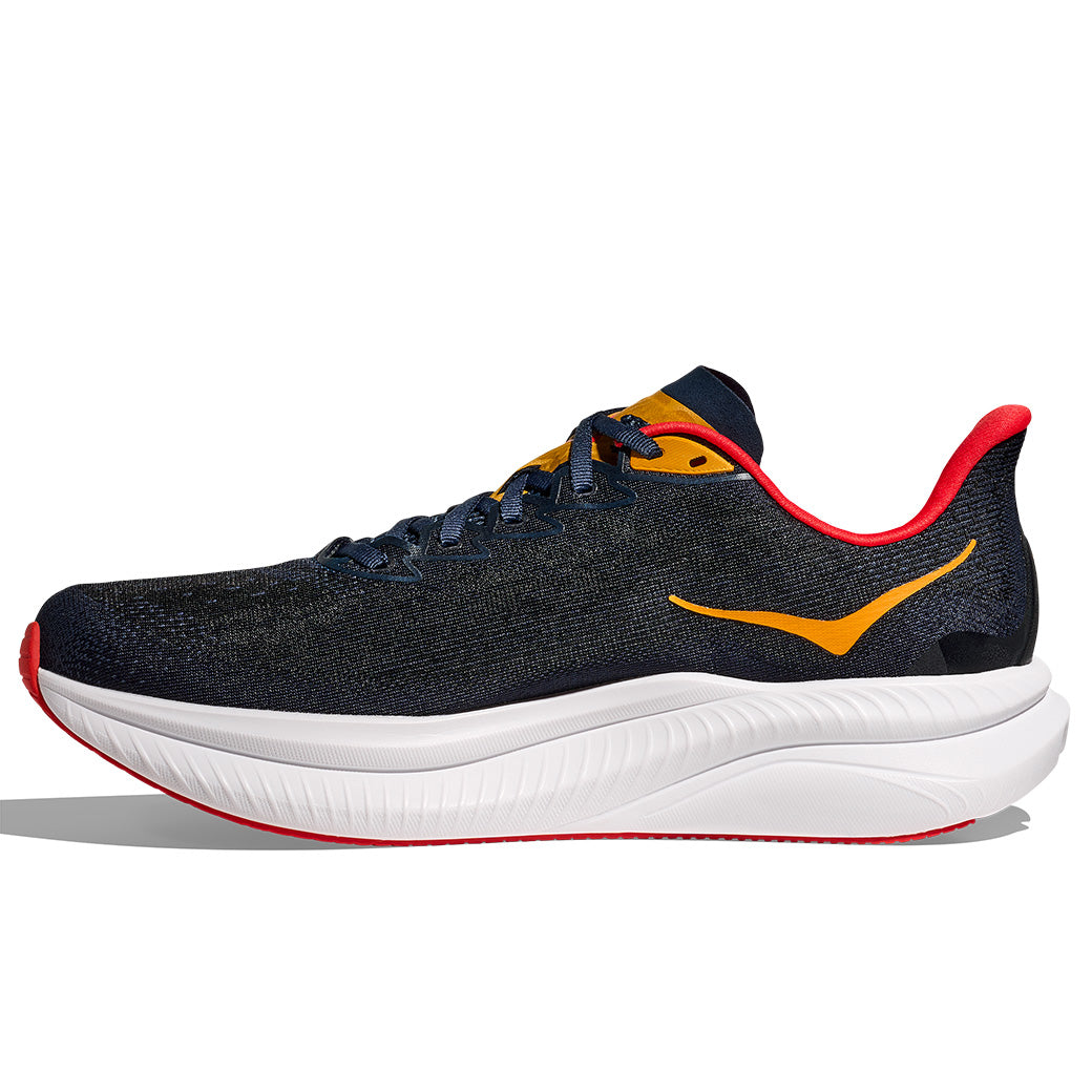Mens Hoka Mach 6 in Varsity Navy/Nautical Dusk – Lucky Shoes